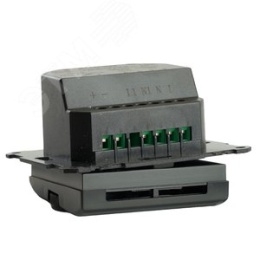 Терморегулятор STEKKER GLS00-7117-05 ЧЕРНЫЙ, д/т.пола 3500W серия КАТРИН