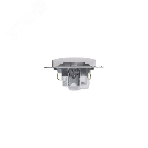 Розетка GLOSSA GSL000143 с/з в рамку белый