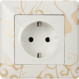 Legrand Valena-L 754101 рамка 1-пост Ампир белый