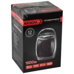 Тепловентилятор ENGY PTC-308 750/1500Вт 2 режима, керамический 