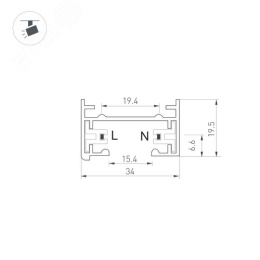 Пульт ARLIGHT 025030 SMART-R43-DIM 4 зоны