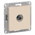 Розетка AtlasDesign ATN000291 TV, бежевый, механизм