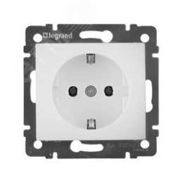 Legrand Valena 774420 Розетка 2к+3нем.ст. мех. белый 
