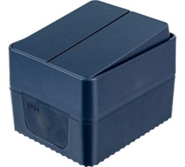 Выключатель AtlasDesign PROFI54 ATN544051 2кл антрацит
