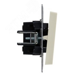 Выключатель IEK BRITE 1кл бежевый