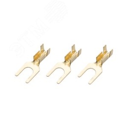 Наконечник REXANT 08-0171 вилочный изолированный (VS 4,5) 