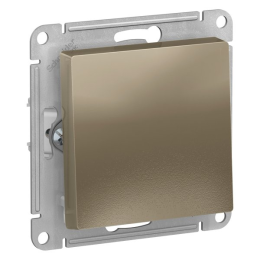 Выключатель AtlasDesign ATN000511 1кл, шампань, механизм