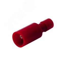 Разъем REXANT 08-0561 штекер красный d4mm