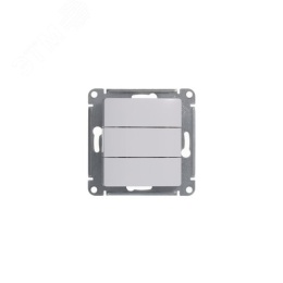 Выключатель GLOSSA GSL000131 3кл, белый