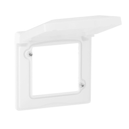 Legrand Valena-L 754021 рамка 1-пост с крышкой белая