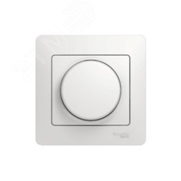 Диммер GLOSSA GSL000134 белый, поворотный в сборе 300Вт