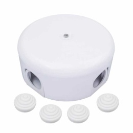 Коробка BIRONI B1-522-21-k распределительная №1 d=110мм белая (ретро)