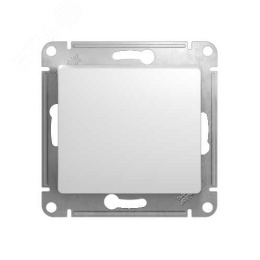 Переключатель GLOSSA GSL000171 1кл, перекресный, белый