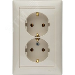 Legrand Valena 774370 Розетка 2.ст. мех. сл.кость 