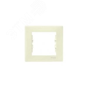 Рамка SE SEDNA SDN5800147 1-ая бежевая