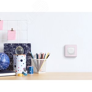 Рамка INSPIRIA 673934 1 пост розовый