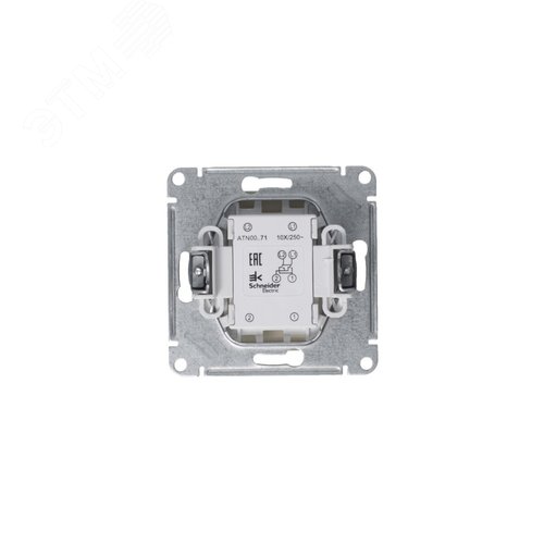 Переключатель перекрестный AtlasDesign ATN000371 1кл, алюминий, механизм