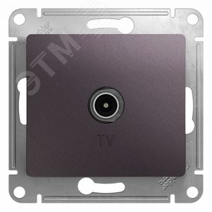 Розетка GLOSSA GSL001491 TV сиреневый туман