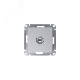 Розетка AtlasDesign ATN000393 TV, алюминий, механизм