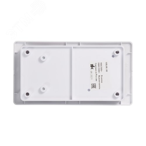 Блок GLOSSA GSL000160 розетка + 1кл выключатель белый