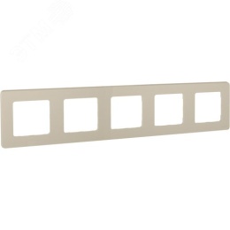 Рамка INSPIRIA 673971 5 поста сл.кость