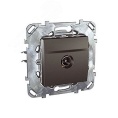Розетка UNICA MGU5.421.18 RJ45 белая 