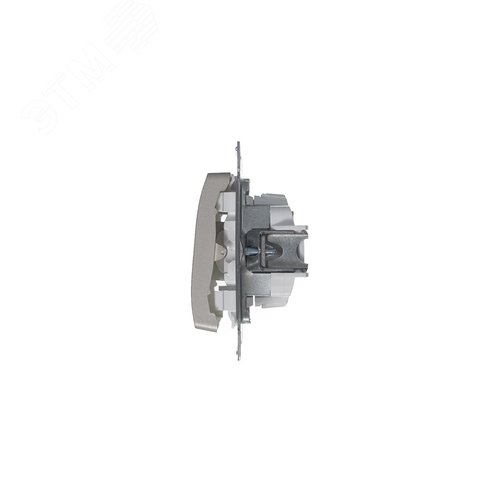 Переключатель GLOSSA GSL001261 1кл, механизм, платина