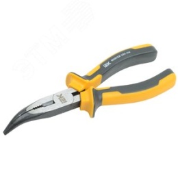 Тонкогубцы IEK 160mm изогнутые