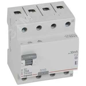 УЗО 25А 4П 30мА 402062 RX3 Legrand 