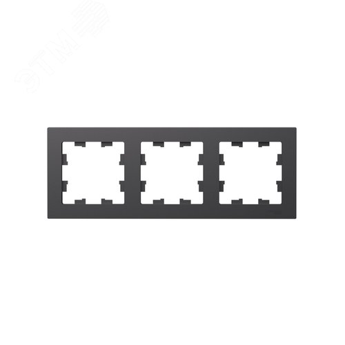 Рамка AtlasDesign ATN001403 3-ая базальт