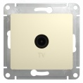 Розетка GLOSSA GSL000291 TV бежевый
