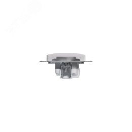 Розетка GLOSSA GSL000141 б/з в рамку белый