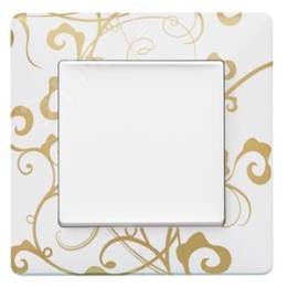 Legrand Valena-L 754101 рамка 1-пост Ампир белый