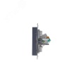 Розетка AtlasDesign ATN000783 RG45, грифель, механизм
