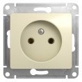 Розетка GLOSSA GSL000241 б/з бежевый