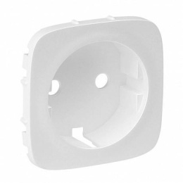 Legrand Valena-A 755205 накл. розетки c/з белая