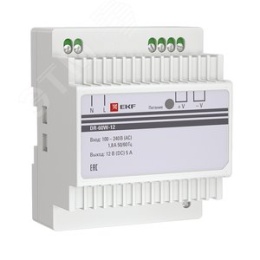 Блок питания EKF 12V 60W на DIN-рейку