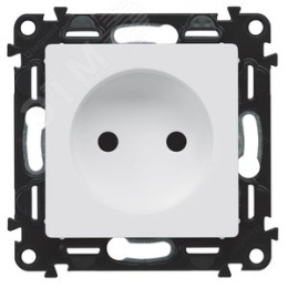 Legrand Valena-L 754970 накладка розетки 2к белая