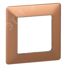 Legrand Valena-L 754161 рамка 1-пост медь