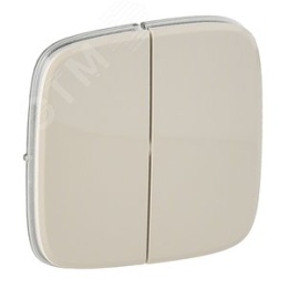 Legrand Valena-A 755026 клав. 2выкл сл.кость