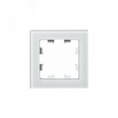 Рамка AtlasDesign ATN320101 1-ная стекло