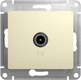 Розетка GLOSSA GSL000291 TV бежевый