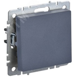 Выключатель IEK BRITE 1кл маренго