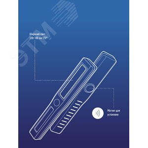 Фонарь КОСМОС KocAu6001COB 3W+COB