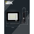 Прожектор IEK СДО06-20 20W 6500k 