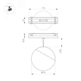 Пульт ARLIGHT 031934 SMART-R24-DIM 12-24V 1 зона