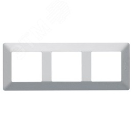 Legrand Valena-L 754133 рамка 3-пост алюм.