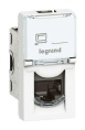 Розетка Legrand Mosaic 76561 RJ45 1модуль белая