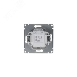 Выключатель GLOSSA GSL001213 1кл с подсв., механизм, платина