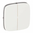 Legrand Valena-А 755025 клав. выкл 2кл белый